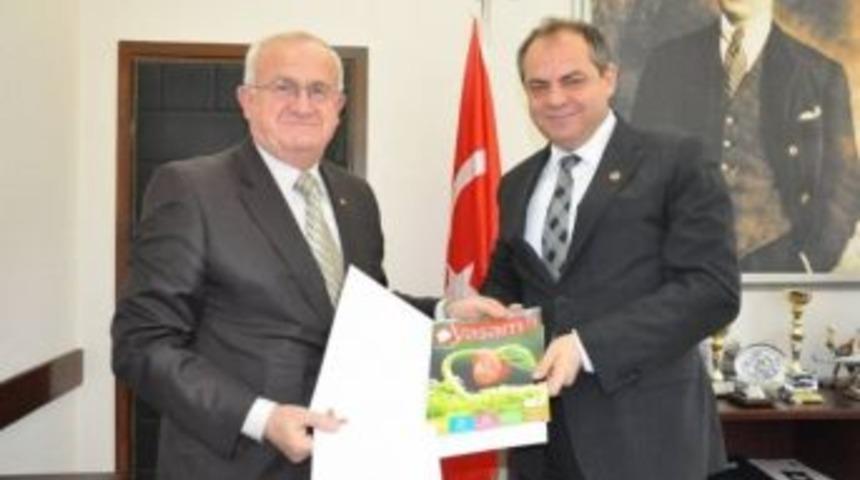 T&uuml;rk B&ouml;brek Vakfı Başkanı Timur Erk'ten Dalgı&ccedil;'a Ziyaret