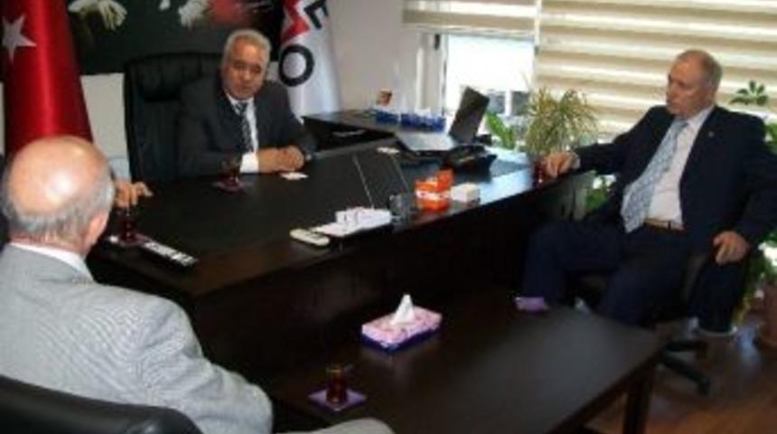 Başkan Adayı &Ccedil;alışıcı, Elektrik&ccedil;iler Odasını Ziyaret Etti