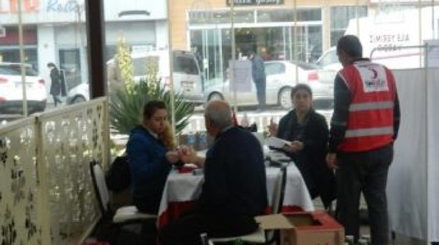 &Ccedil;an&rsquo;da Kızılaya Kan Bağışı
