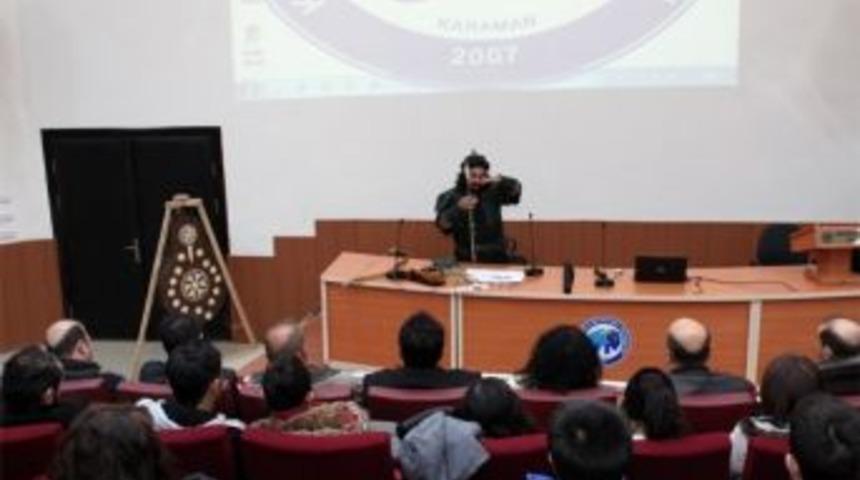 Km&uuml;&rsquo;de Geleneksel T&uuml;rk Ok&ccedil;uluğu Semineri Verildi