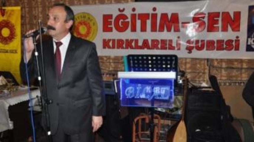 Eğitim-sen &Uuml;yeleri Dayanışma Yemeğinde Bir Araya Geldi