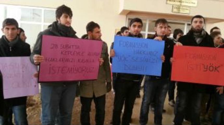 MŞ&Uuml; &Ouml;ğrencilerinden &lsquo;formasyon&rsquo; Tepkisi