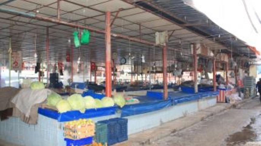 Sivas Perakende Sebze Hali Kışa Yenildi