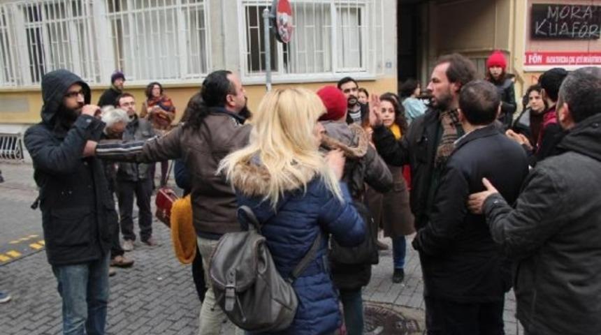 Caferağa mahalle evi boşaltılıyor