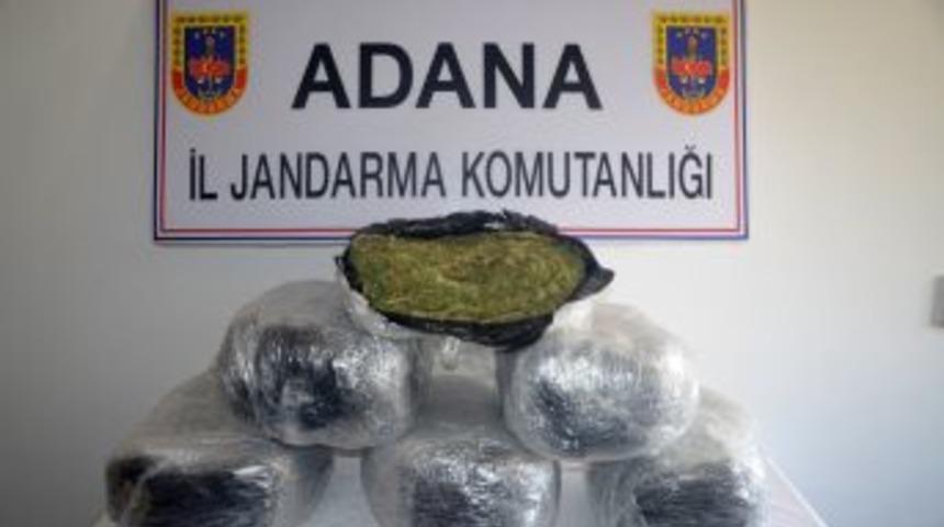 Adana'da 30 Kilo Esrar Ele Ge&ccedil;irildi