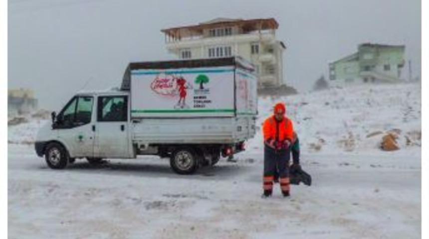 Soğukta Hayvanları Yemsiz Bırakmadılar