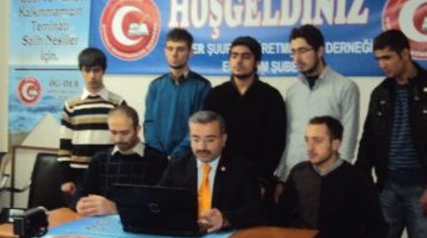 &Ouml;ğder Erzurum Şube Başkanı Abdullah İkinci: