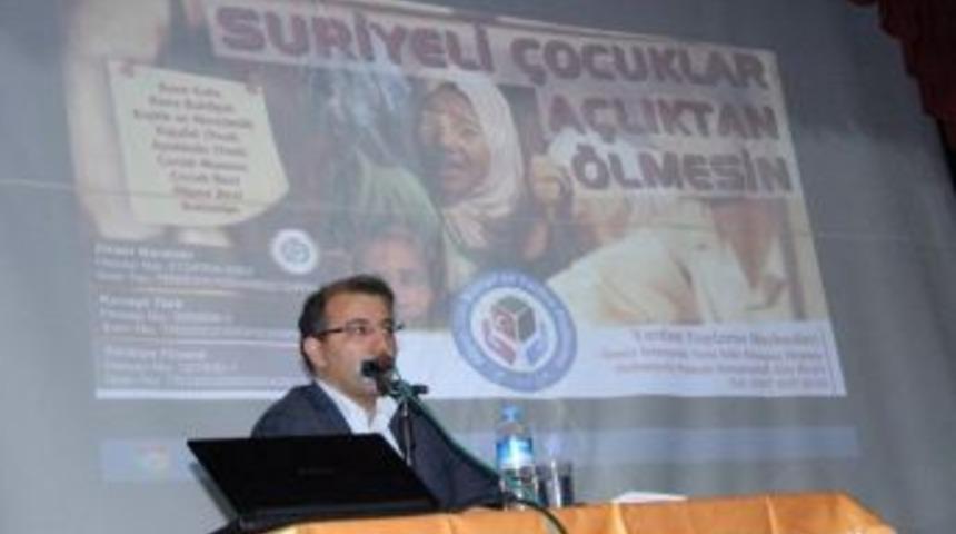 Afyonkarahisar&rsquo;da &lsquo;insanlığın T&uuml;kendiği Yer Suriye&rsquo; Konferansı