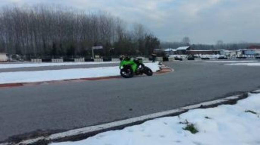 Milli Motosiklet&ccedil;i, Bu Kazayla Y&uuml;rekleri Ağızlara Getirdi