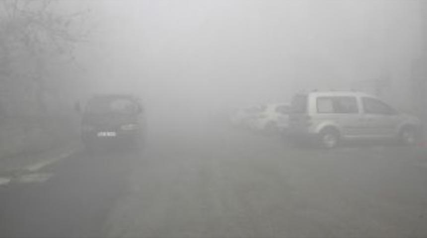 Edirne'de Yoğun Sis