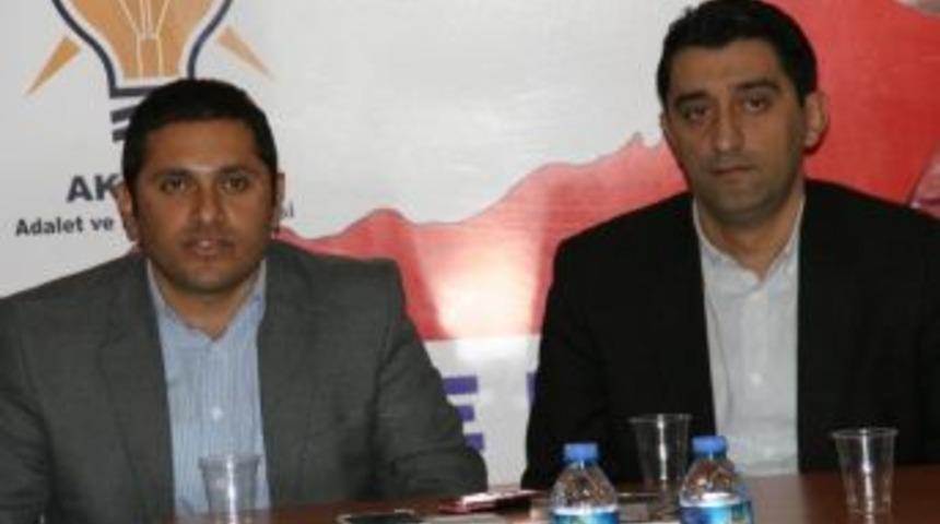Ak Parti İl&ccedil;e Başkanı Kelebek&rsquo;e Merkez İl&ccedil;e Başkanı Karaduman&rsquo;dan Ziyaret