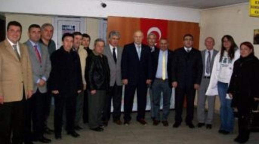 &Ccedil;alışıcı'dan Emlak&ccedil;ılar Odasına Ziyaret