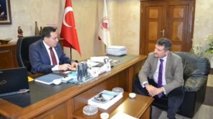 Ab T&uuml;rkiye Delegasyonu Birinci M&uuml;steşarı Francoise Naucodie Trabzon Ziyareti