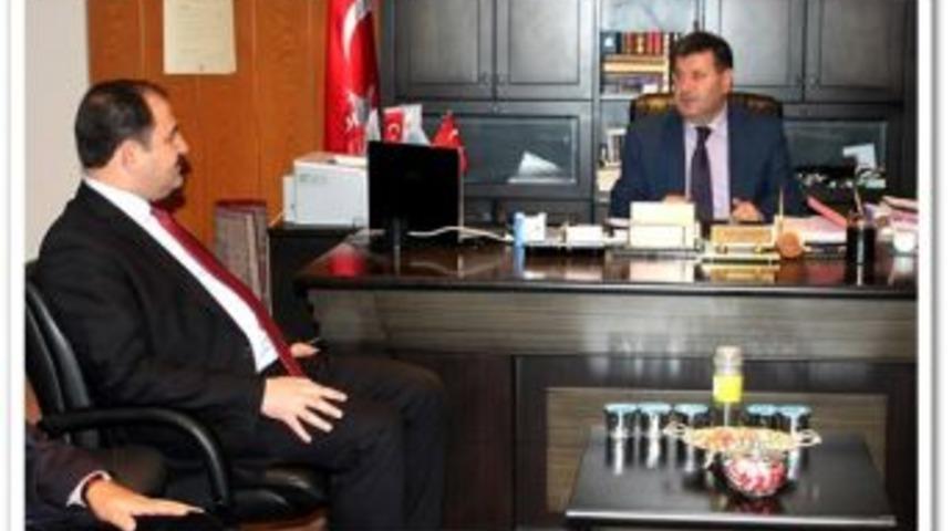 Haluk Arslan'dan Elazığ M&uuml;ft&uuml;s&uuml; G&uuml;ng&ouml;r'e Ziyaret