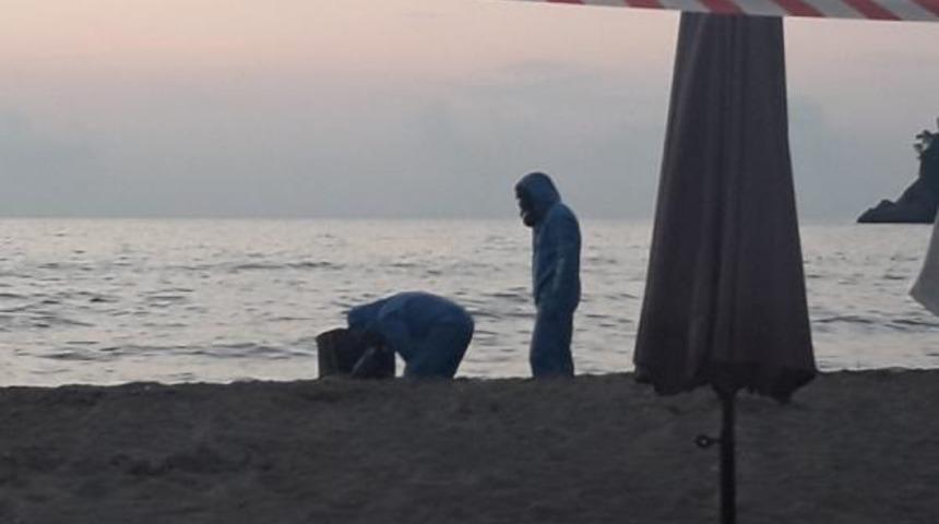 Bartın'da sahile vurdu! Ekipler teyakkuza geçti