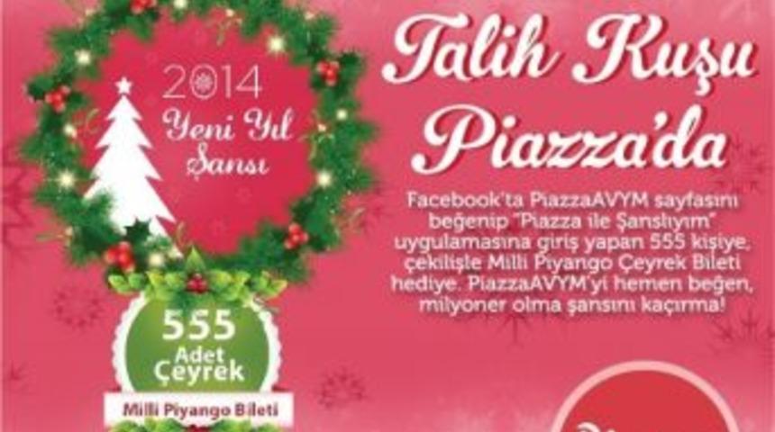 Samsun Piazza ''şans'' Dağıtıyor