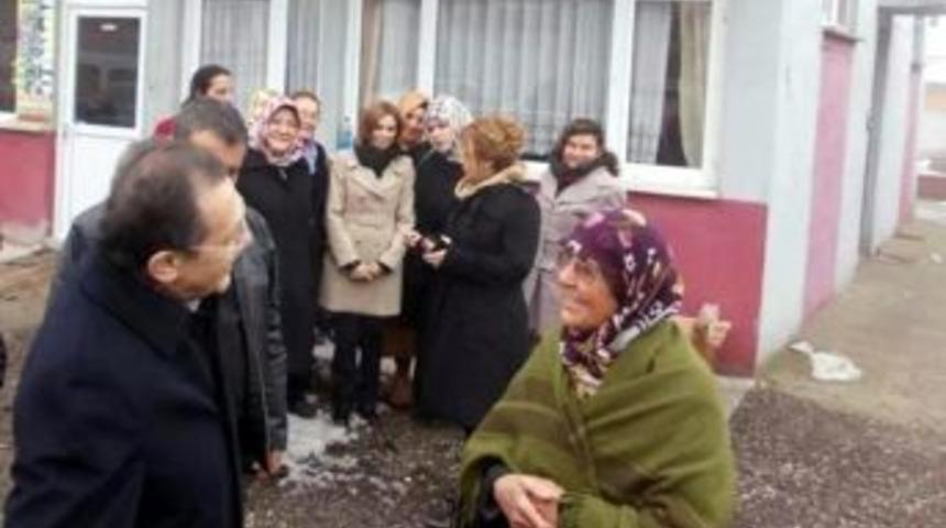 Edip Uğur'dan İlk K&ouml;y Ziyareti