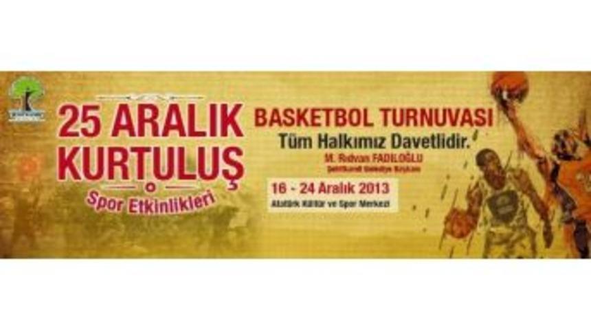 Şehitkamil Belediyesi&rsquo;nden Basketbol Kurtuluş Kupası