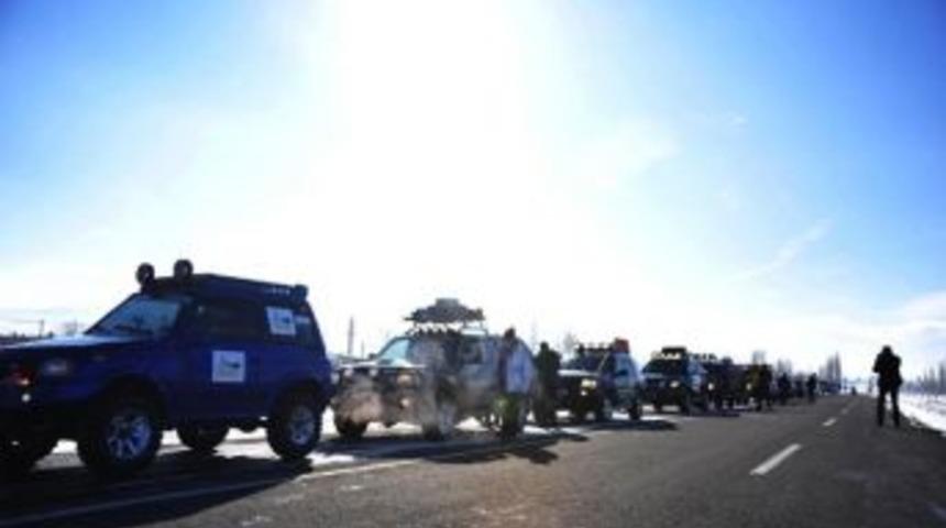 Erzurum&rsquo;da Offroad Spor G&ouml;sterisi