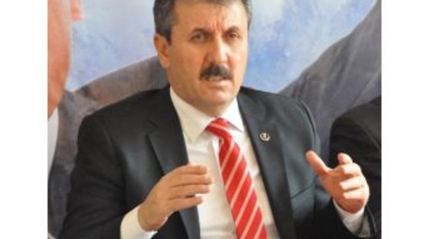Bbp Genel Başkanı Destici, Basın Mensuplarıyla Bir Araya Geldi