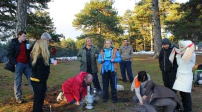 Kaz Dağları'nda Karda Trekking Keyfi