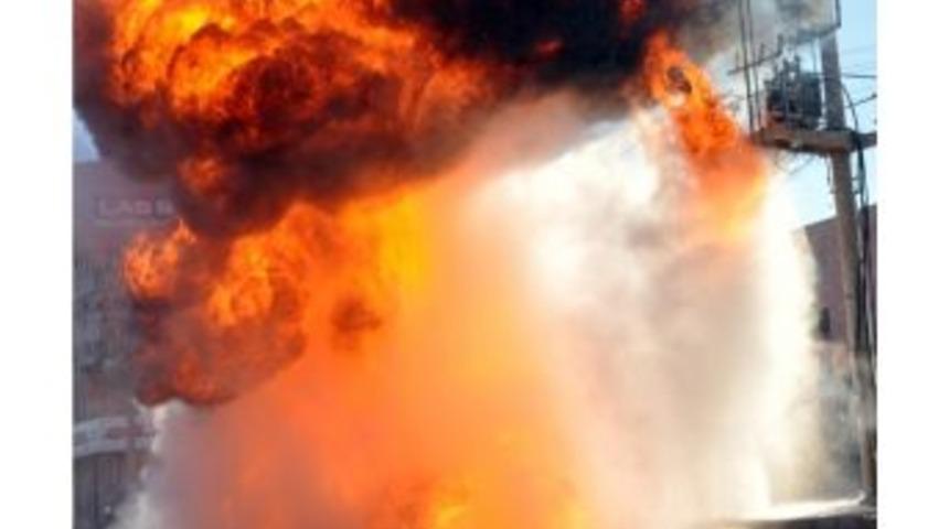 Viranşehir'de Trafo Patladı