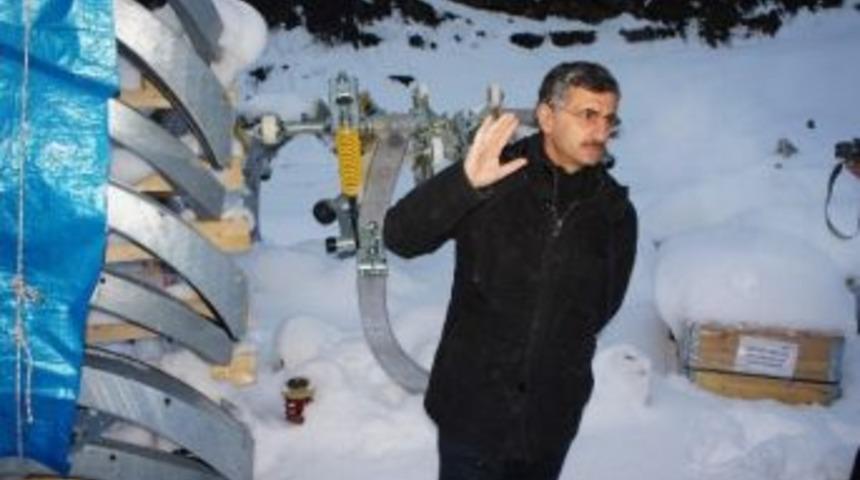 Vali Bektaş, Yurduntepe Kayak Tesislerini İnceledi