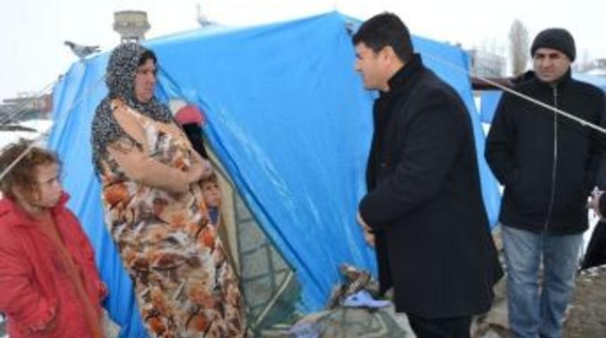 Bdp Suriyeli Sığınmacılara El Uzattı