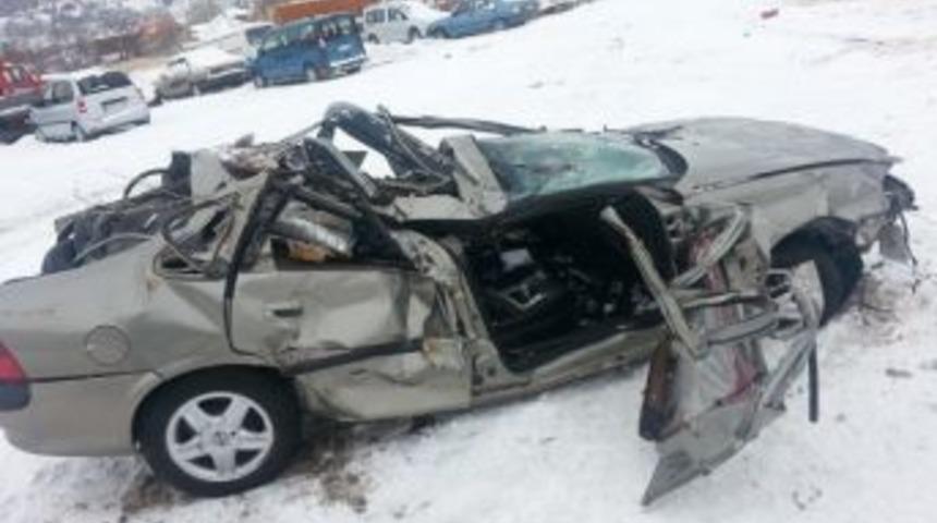 B&uuml;nyan&rsquo;da Trafik Kazası: 1 &Ouml;l&uuml;