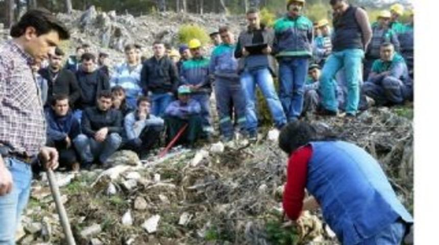 K&ouml;yceğiz&rsquo;de &Ouml;ğrencilere Silvik&uuml;lt&uuml;r Tatbikatı