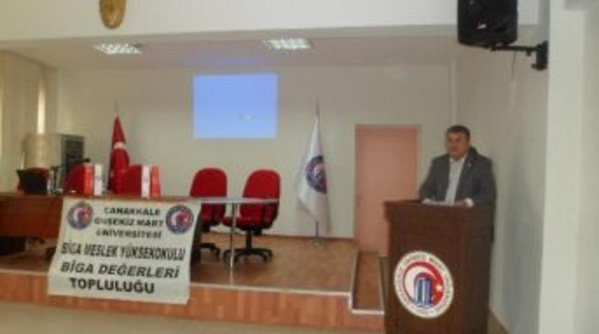 Biga&rsquo;da "tarım Ve Biga Ziraat Odası" Konferansı