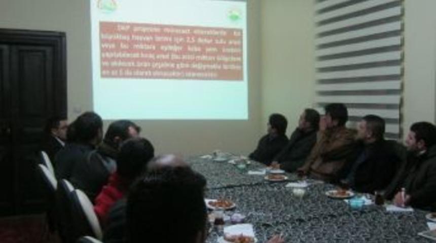 Karsiad &Uuml;yelerine Tarım Ve Hayvancılık Destekleri Anlatıldı