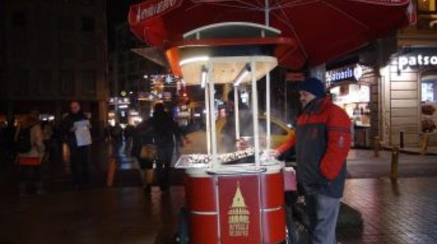 Polis, Kestane Arabası I&ccedil;in Seferber Oldu