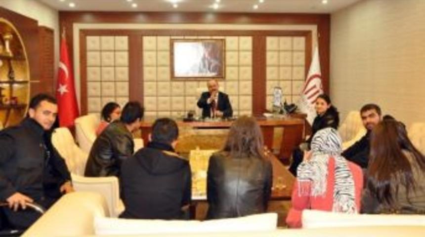 Meslek Ve Kariyer Topluluğundan Vali Aydın&rsquo;a Ziyaret