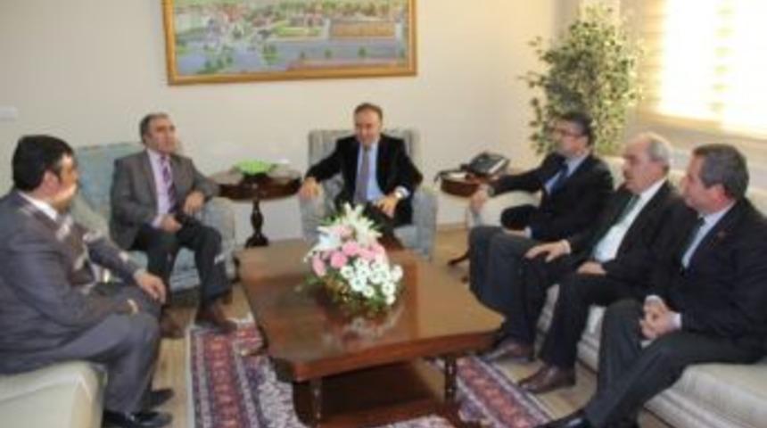 Mhp Heyetinden Vali Altıparmak&rsquo;a Ziyaret