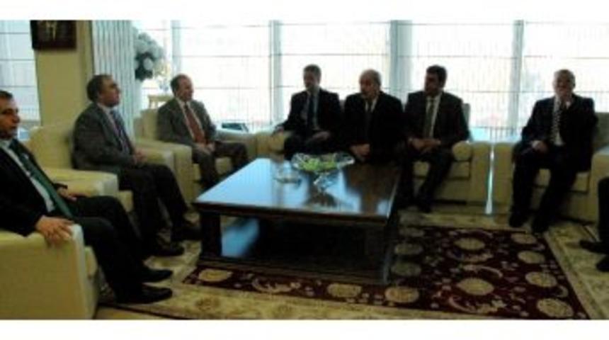 Mhp Heyetinden B&uuml;y&uuml;kşehir Belediyesine Ziyaret