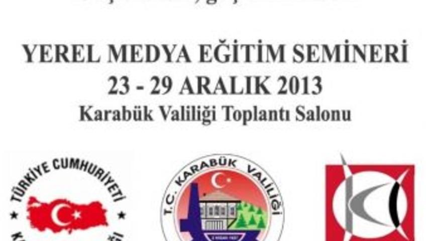 Basın Mensuplarına Eğitim Semineri