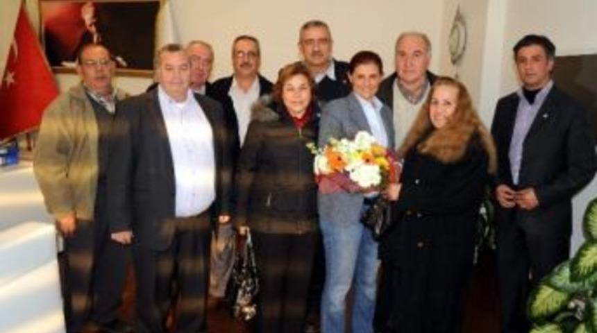 Davutlar Chp&rsquo;den Aydın Belediyesine Ziyaret