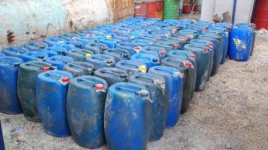 Kırıkhan'da 24 Ton Ka&ccedil;ak Akaryakıt Ele Ge&ccedil;irildi