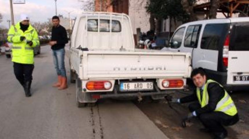 Egzoz Ve Kar Lastiği Denetimi Yapıldı