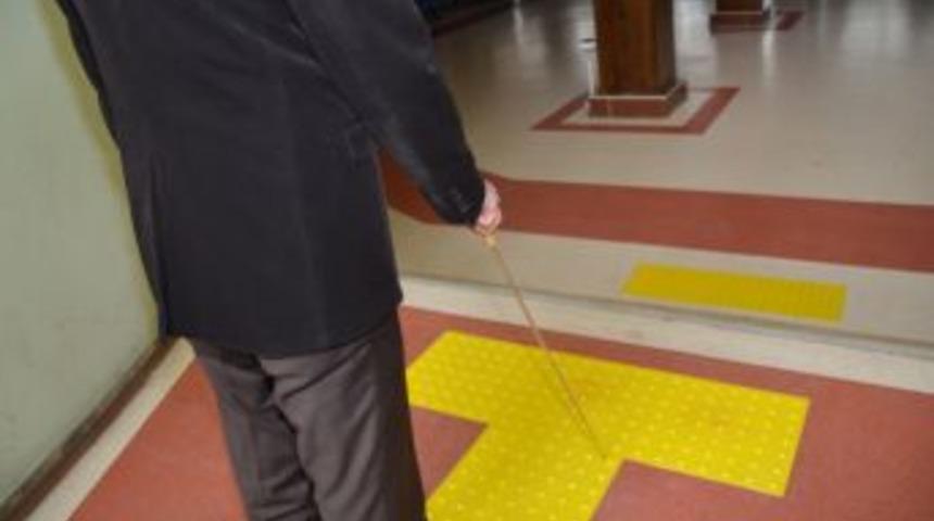 Kocasinan'dan Engellere Hissedilebilir Y&uuml;zey