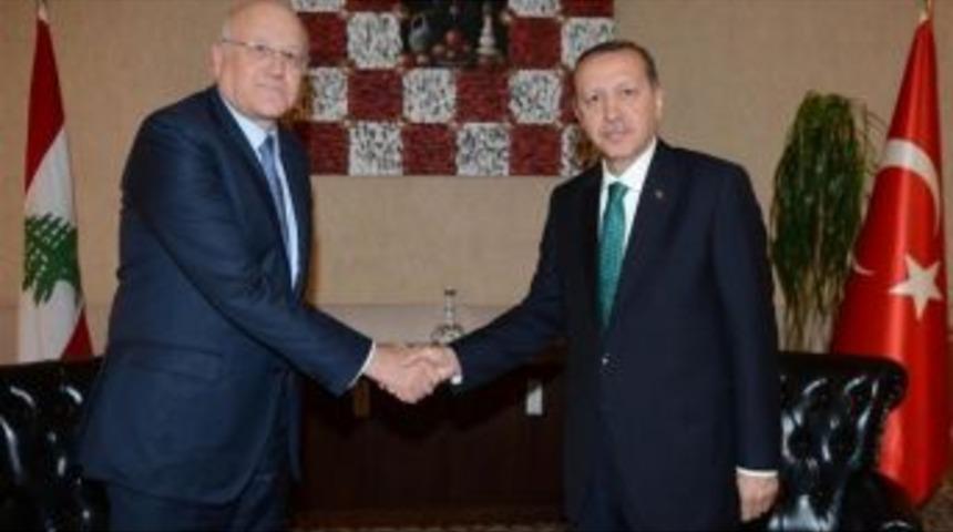 Başbakan Erdoğan, L&uuml;bnan Başbakanı İle G&ouml;r&uuml;şt&uuml;