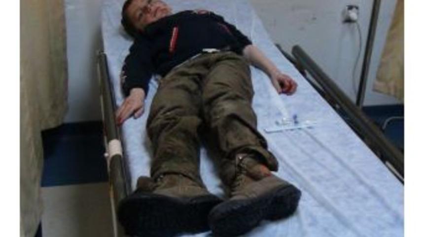 TIR &Ouml;ğrenci Servisine Arkadan &Ccedil;arptı: 6 Yaralı