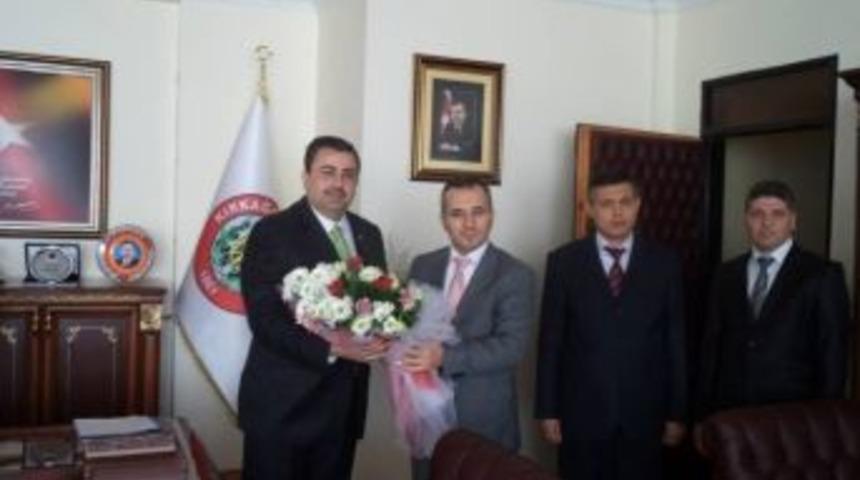 &Ccedil;akan'dan Ged&uuml;z Ve Yavaş'a Anlamlı Ziyaret