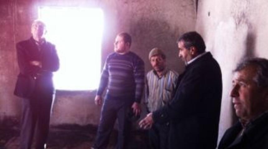 Evi Yanan İmama Ge&ccedil;miş Olsun Ziyareti