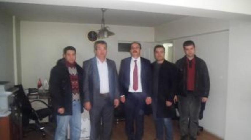 Ak Partili Belediye Başkan Aday Adayı Turgut T&uuml;msiad&rsquo;ı Ziyaret Etti