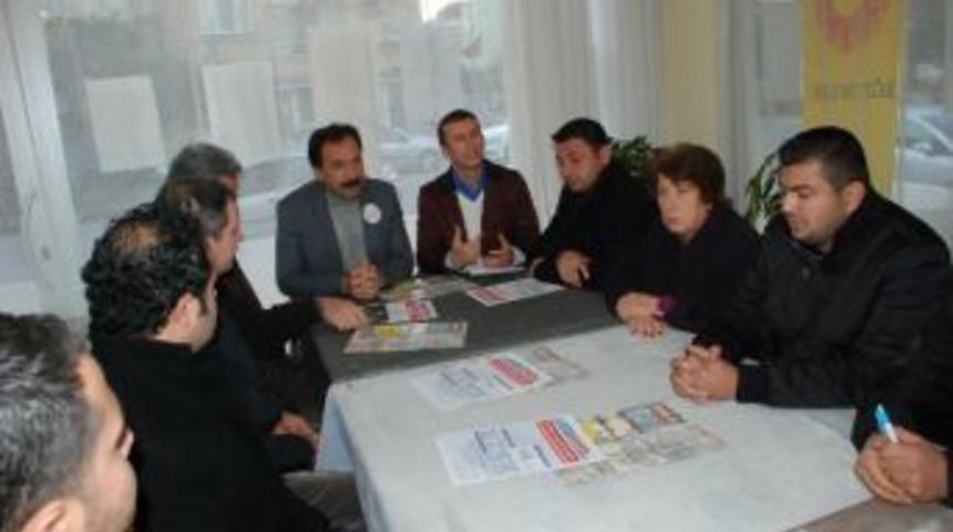 Chp Didim İl&ccedil;e &Ouml;rg&uuml;t&uuml;nden Kesk&rsquo;in Grevine Destek