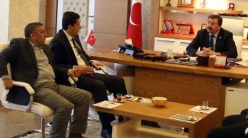 Başkan Odabaşı&rsquo;na Kırşehirlilerden Ziyaret