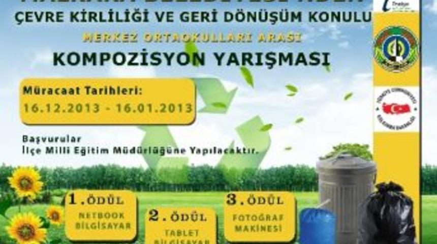 Malkara'da &Ccedil;evre Kirliliği Ve Geri D&ouml;n&uuml;ş&uuml;m Konulu Kompozisyon Yarışması D&uuml;zenlenecek