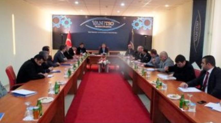 Van Tso&rsquo;da Sekt&ouml;r Değerlendirme Toplantısı